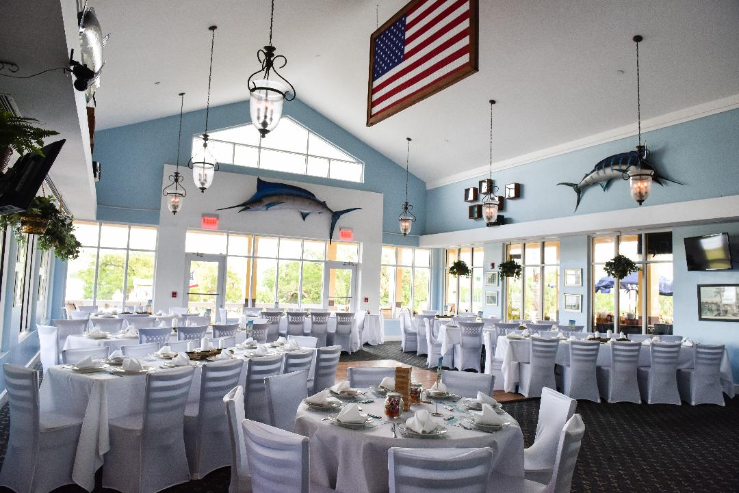 Private event reception at Beach Club Lake Worth